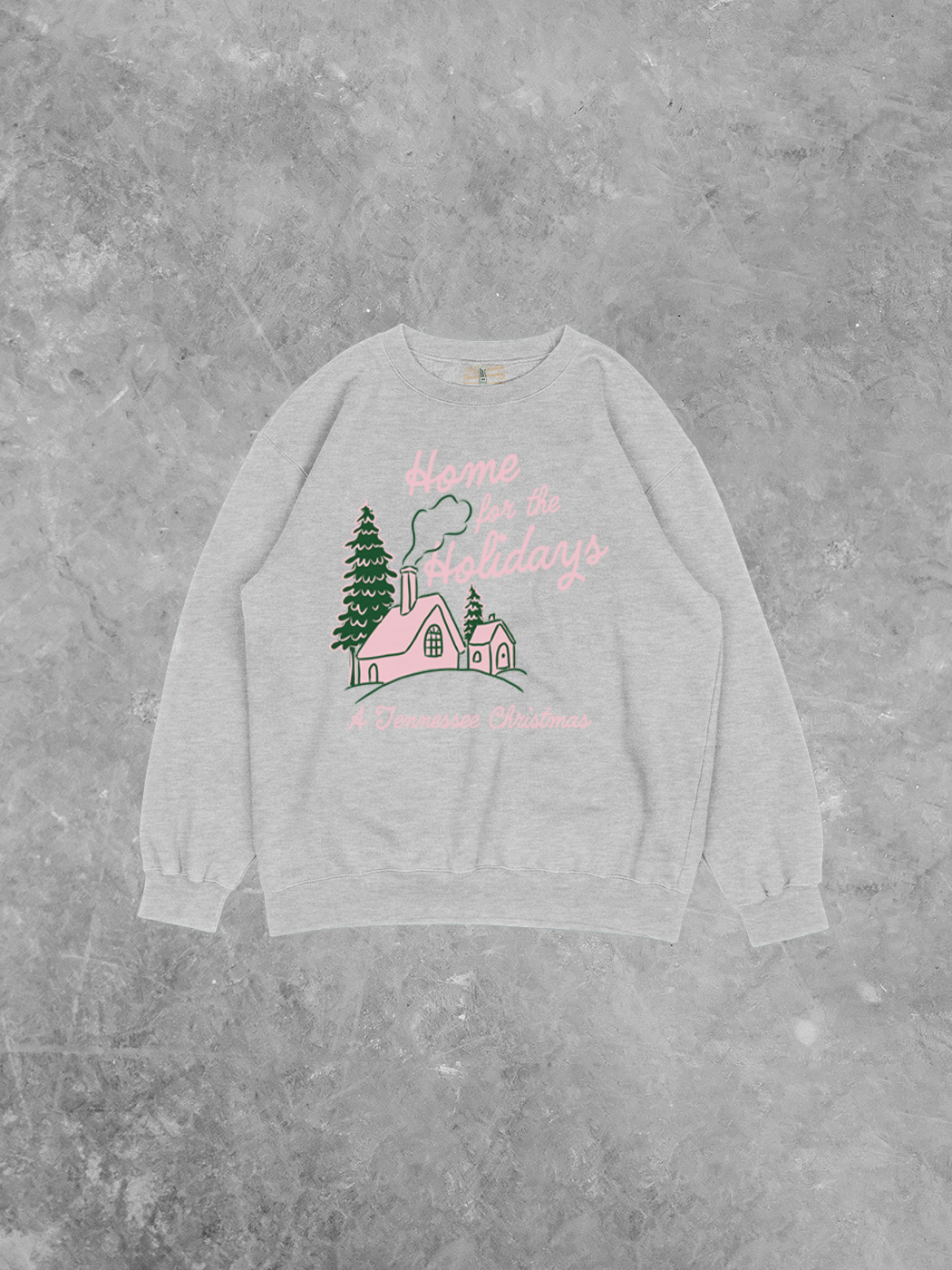 Underground OG: Home for the Holidays, TN Christmas AA Recycled Sweatshirt