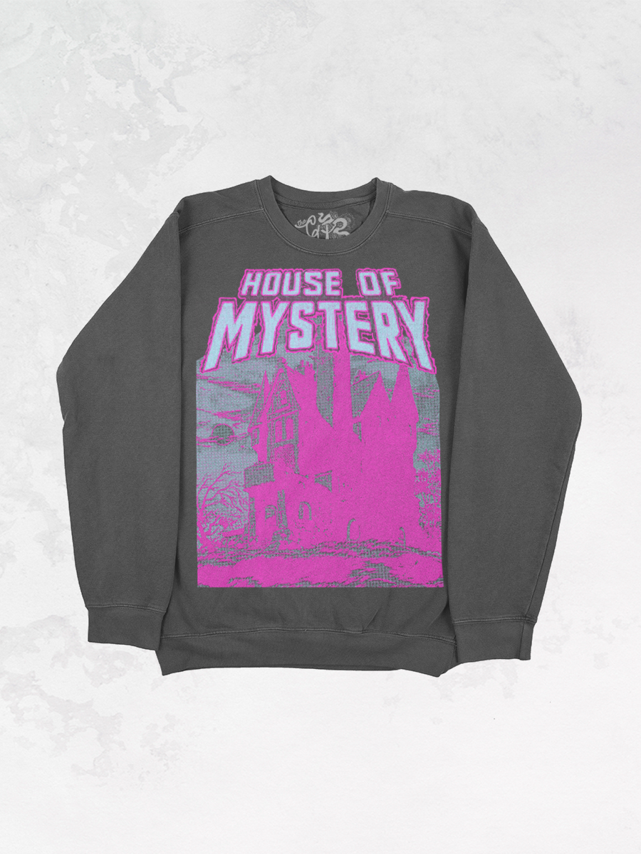 Underground Original Design: House of Mystery Oversized Vintage Sweatshirt