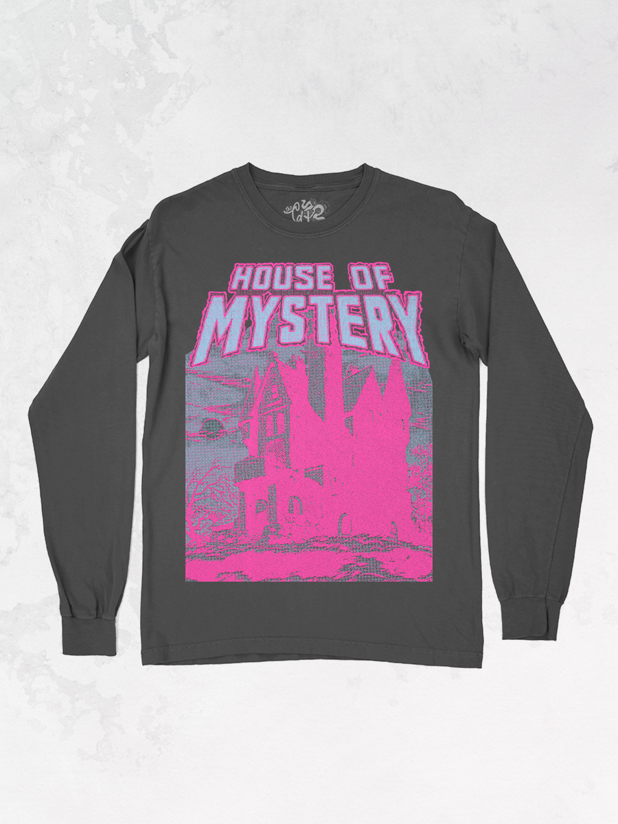 Underground Original Design: House of Mystery Oversized Long Sleeve T-Shirt
