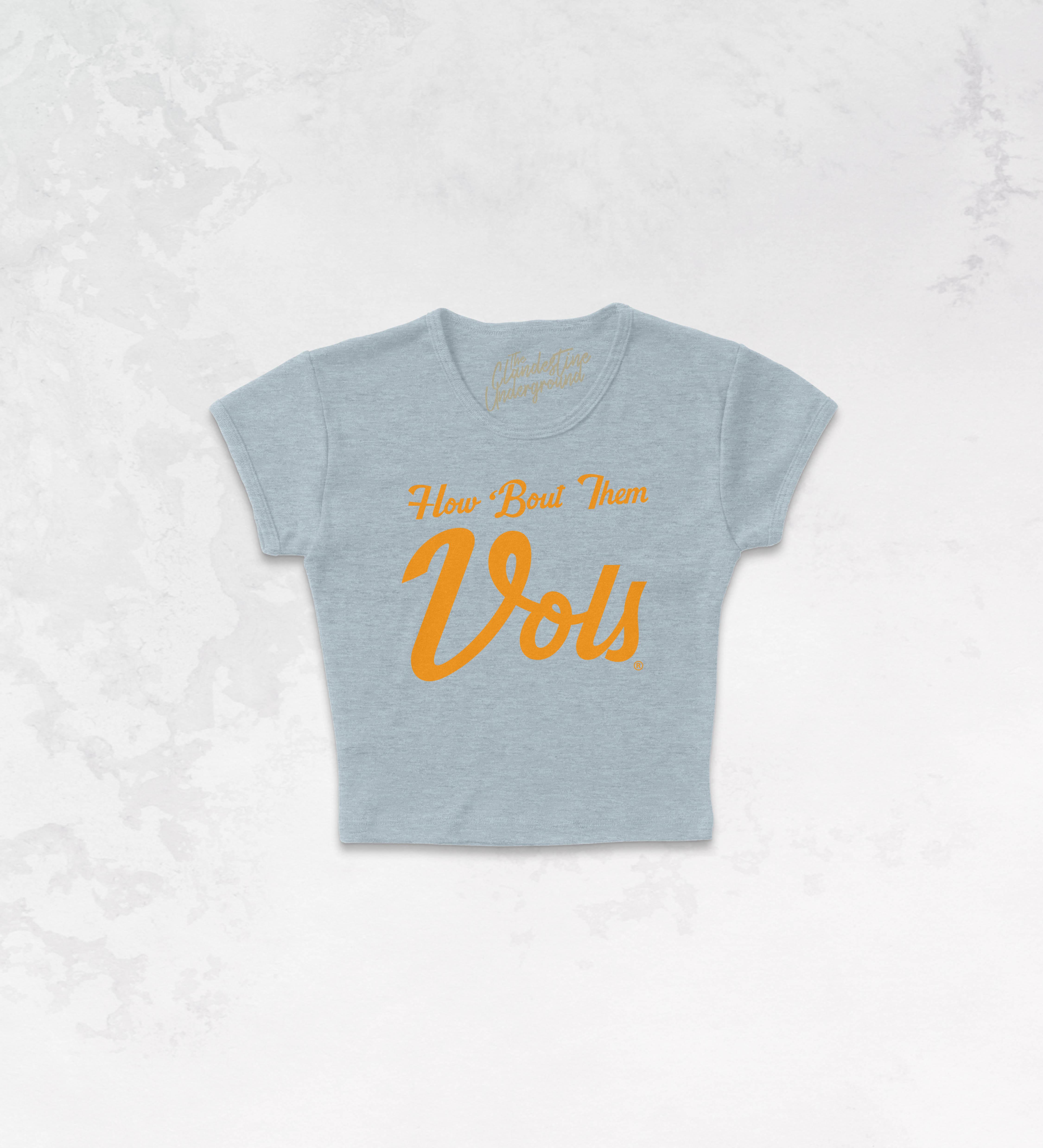 Underground Original Design: How 'Bout Them Vols Micro-Ribbed Baby Tee