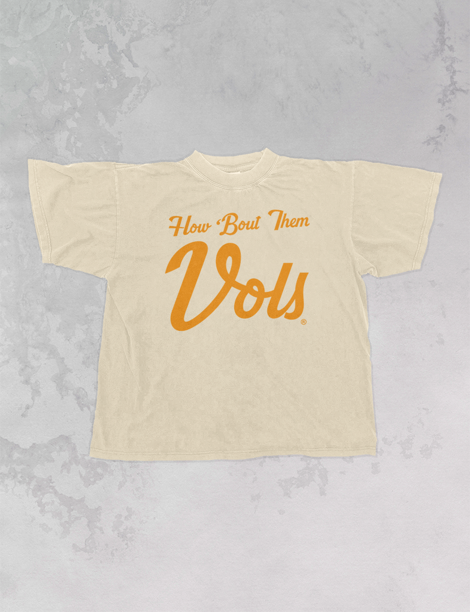 Underground Original Design: How 'Bout Them Vols, Vintage Oversized TShirt