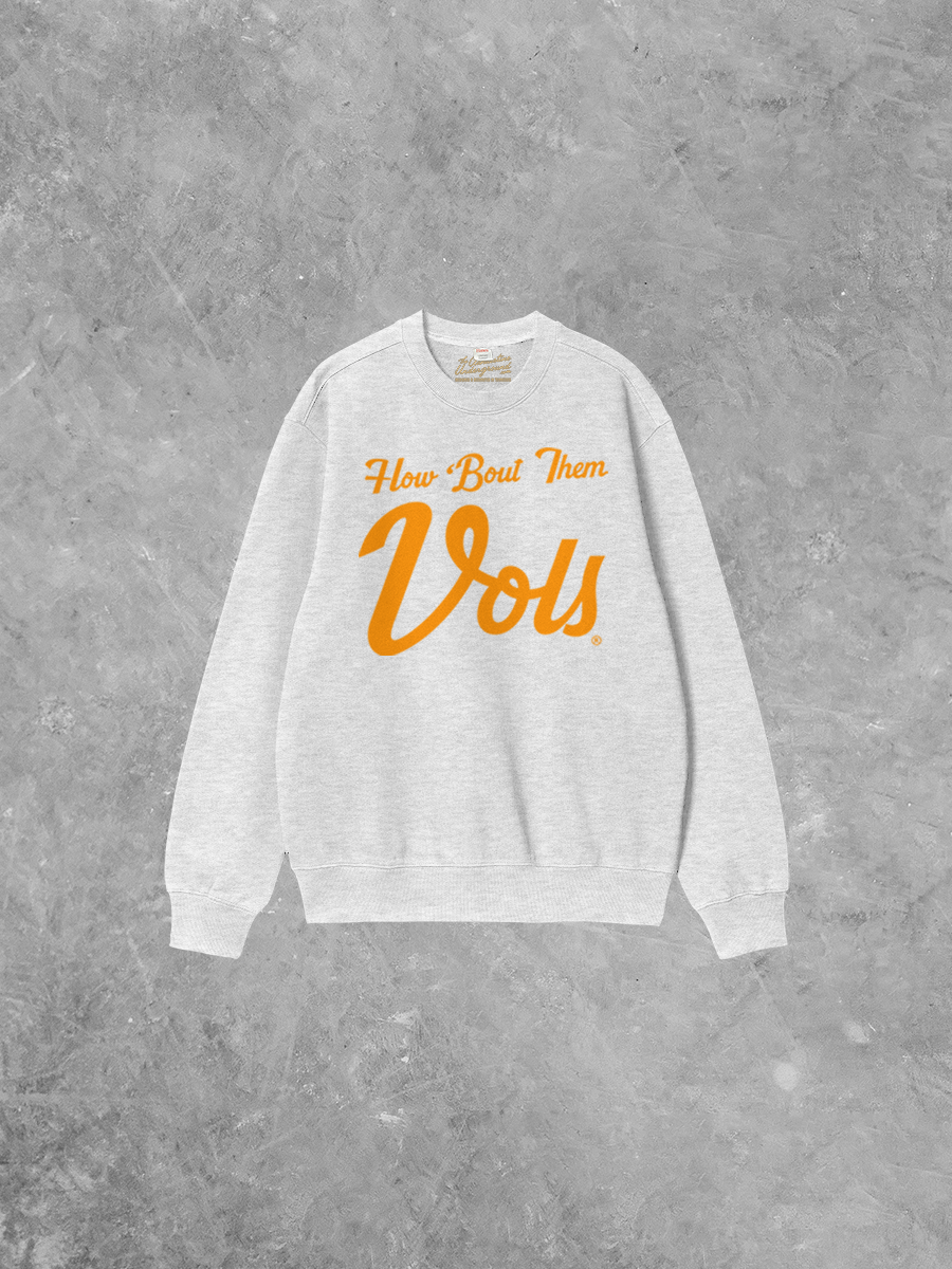 Underground Original Design: How 'Bout Them Vols, Tennessee Boxy Cotton Sweatshirt