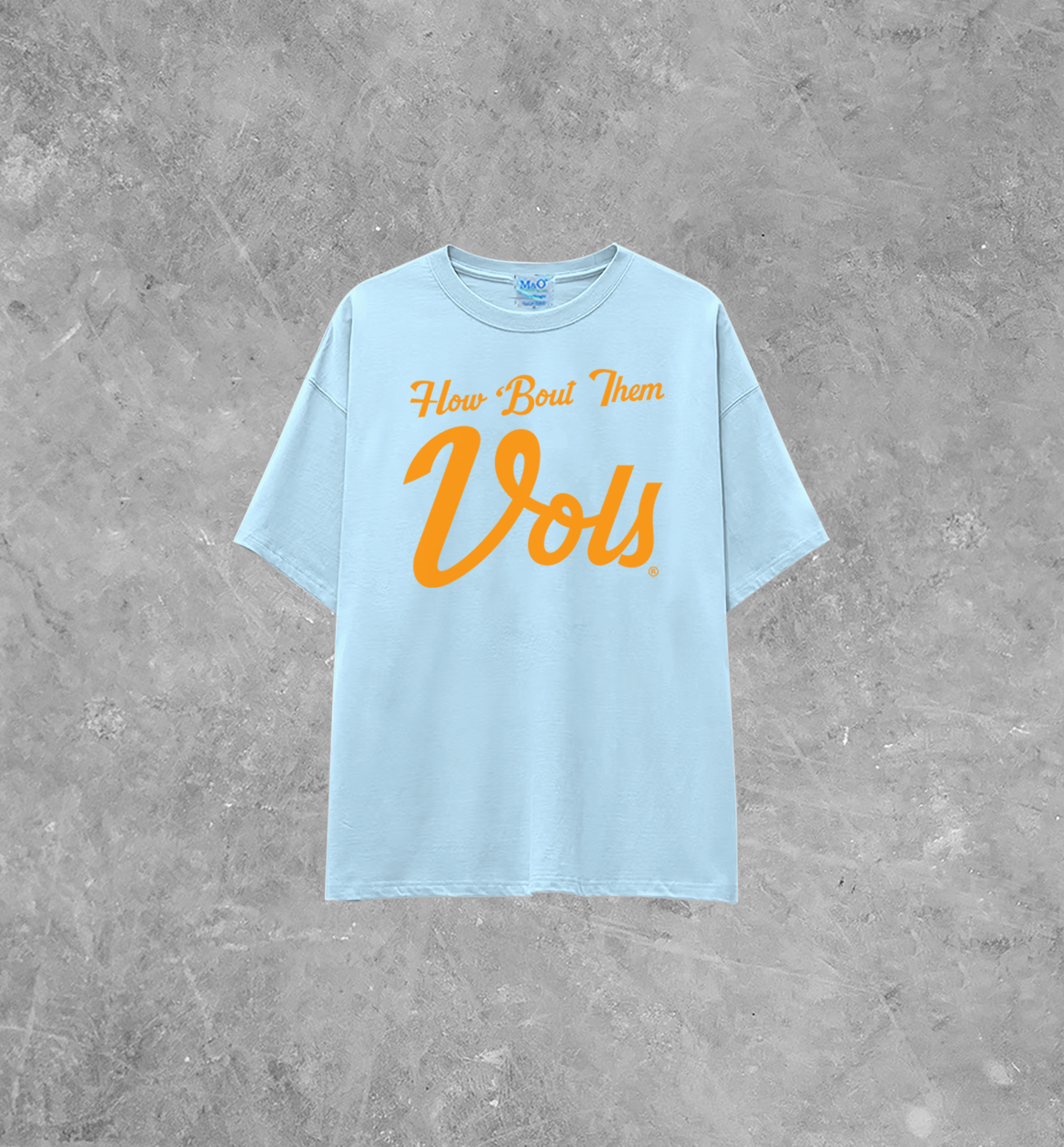How 'Bout Them Vols, Lightweight M&O Cotton TShirt