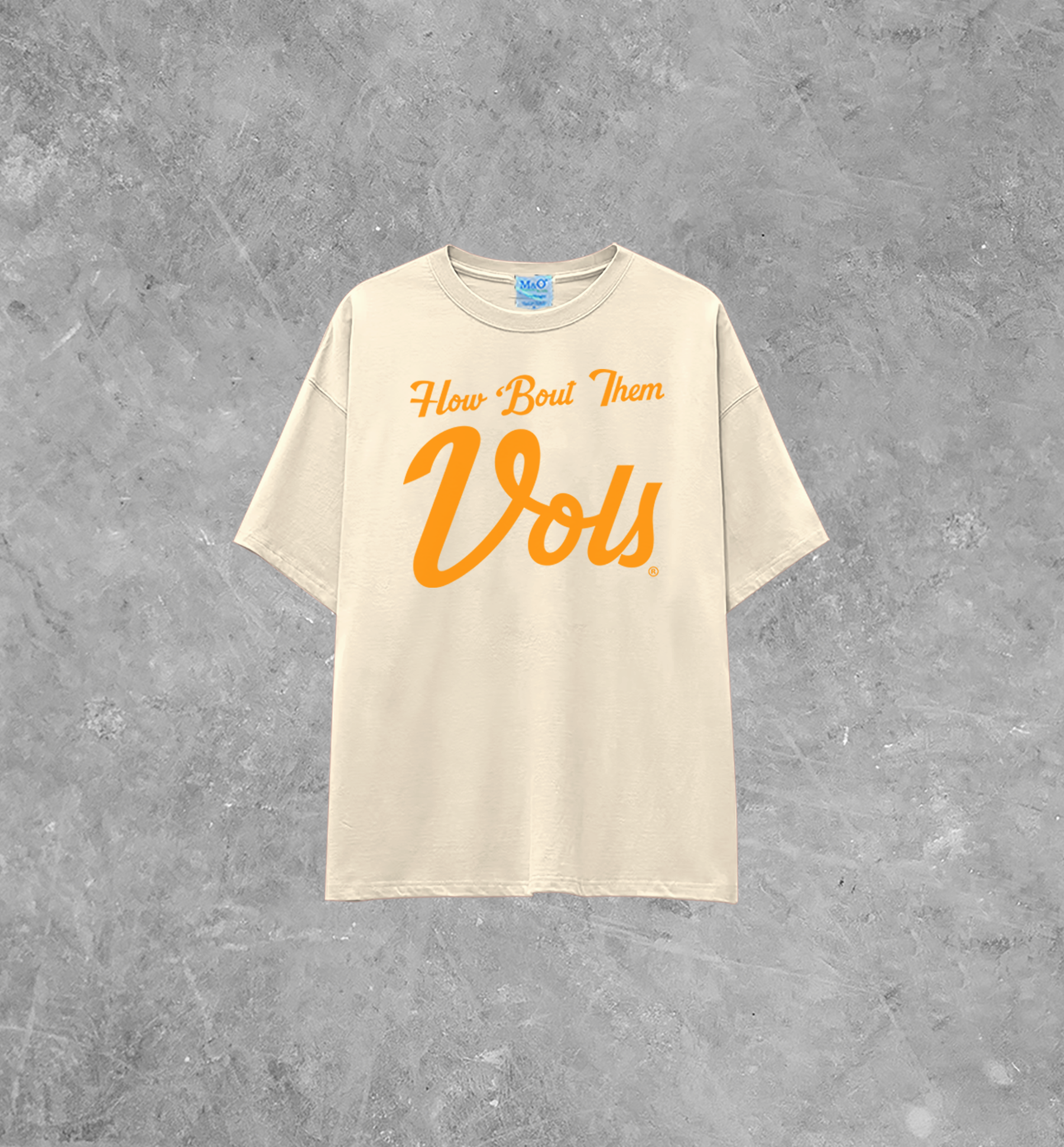 How 'Bout Them Vols, Lightweight M&O Cotton TShirt