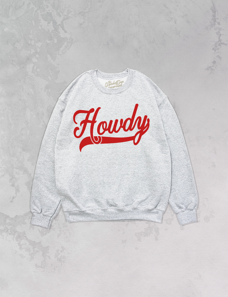 Underground Original Design: Howdy, Western Oversized 90's Sweatshirt