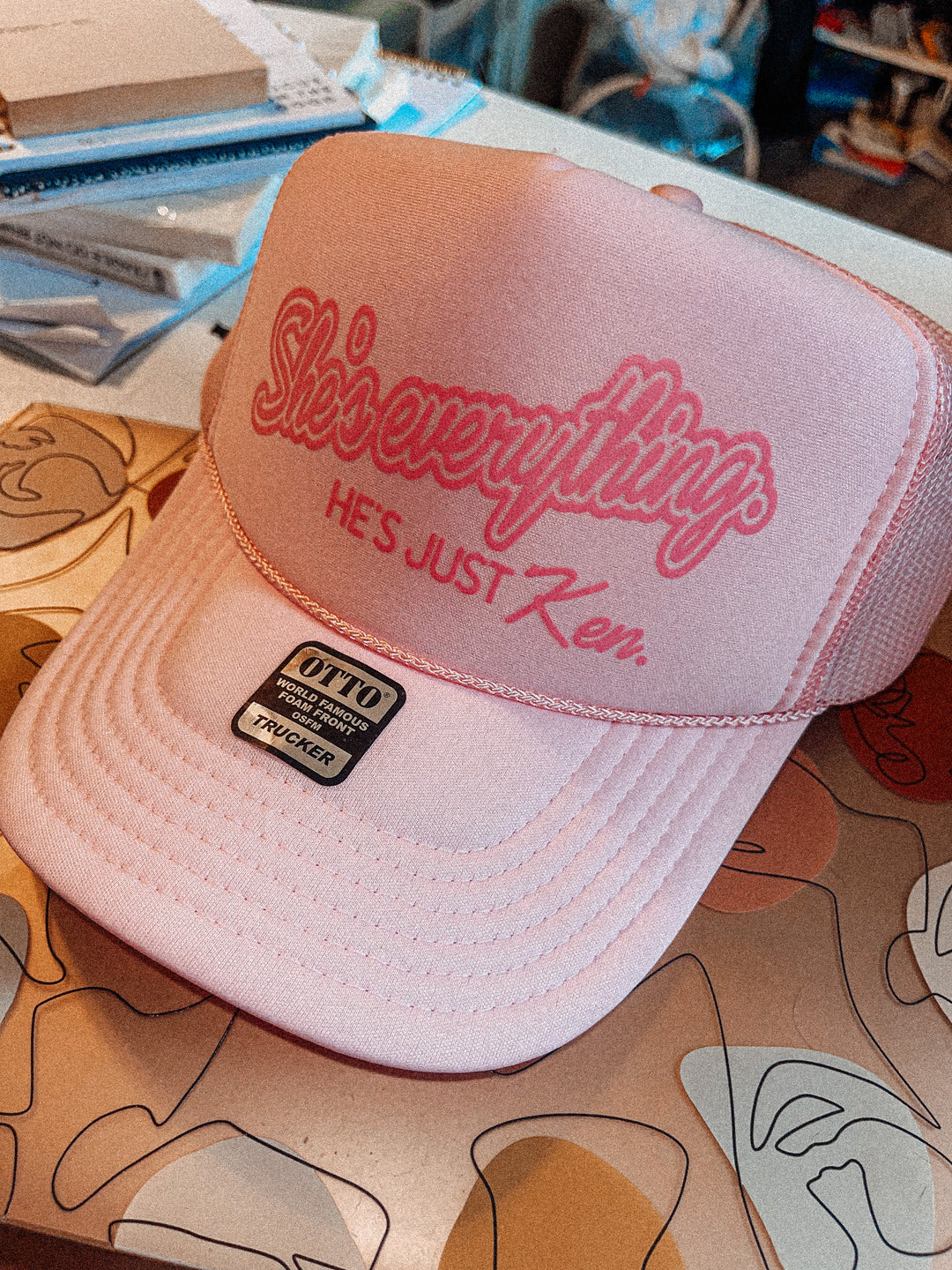 Underground Original Design: She’s Everything Pink Trucker Hat