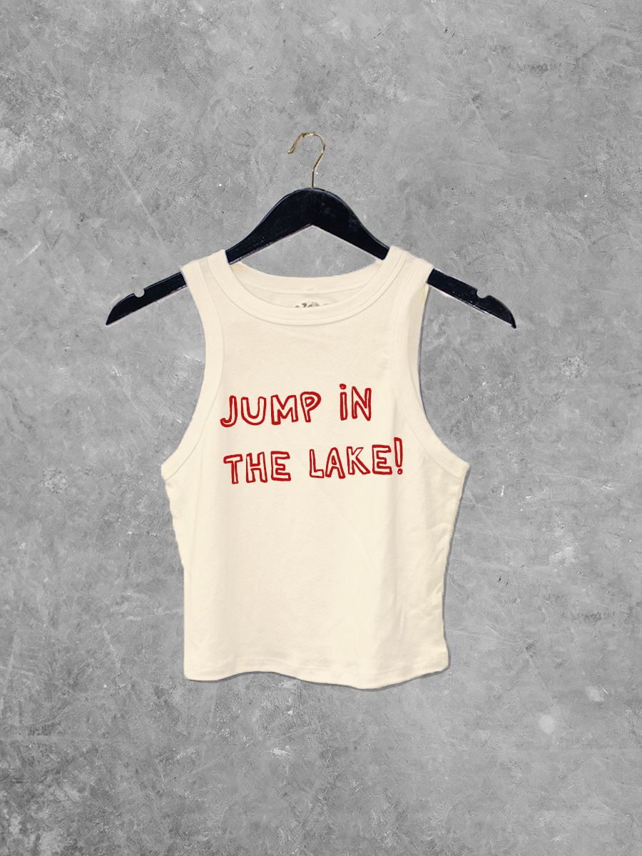 Underground Original Design: Jump in the Lake, Summer Micro-Ribbed Tank