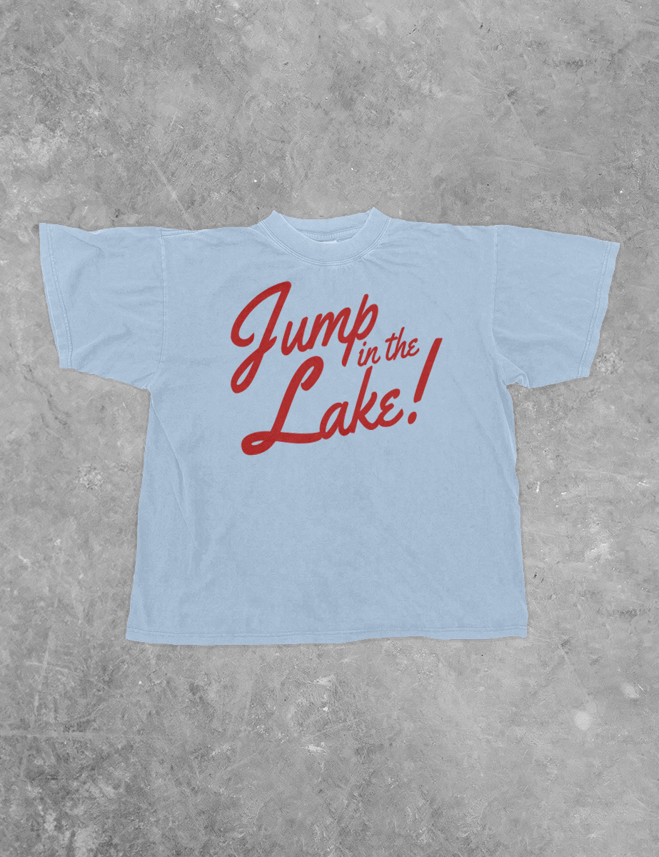 Jump in the Lake, Summer BC Boxy Cotton T-Shirt