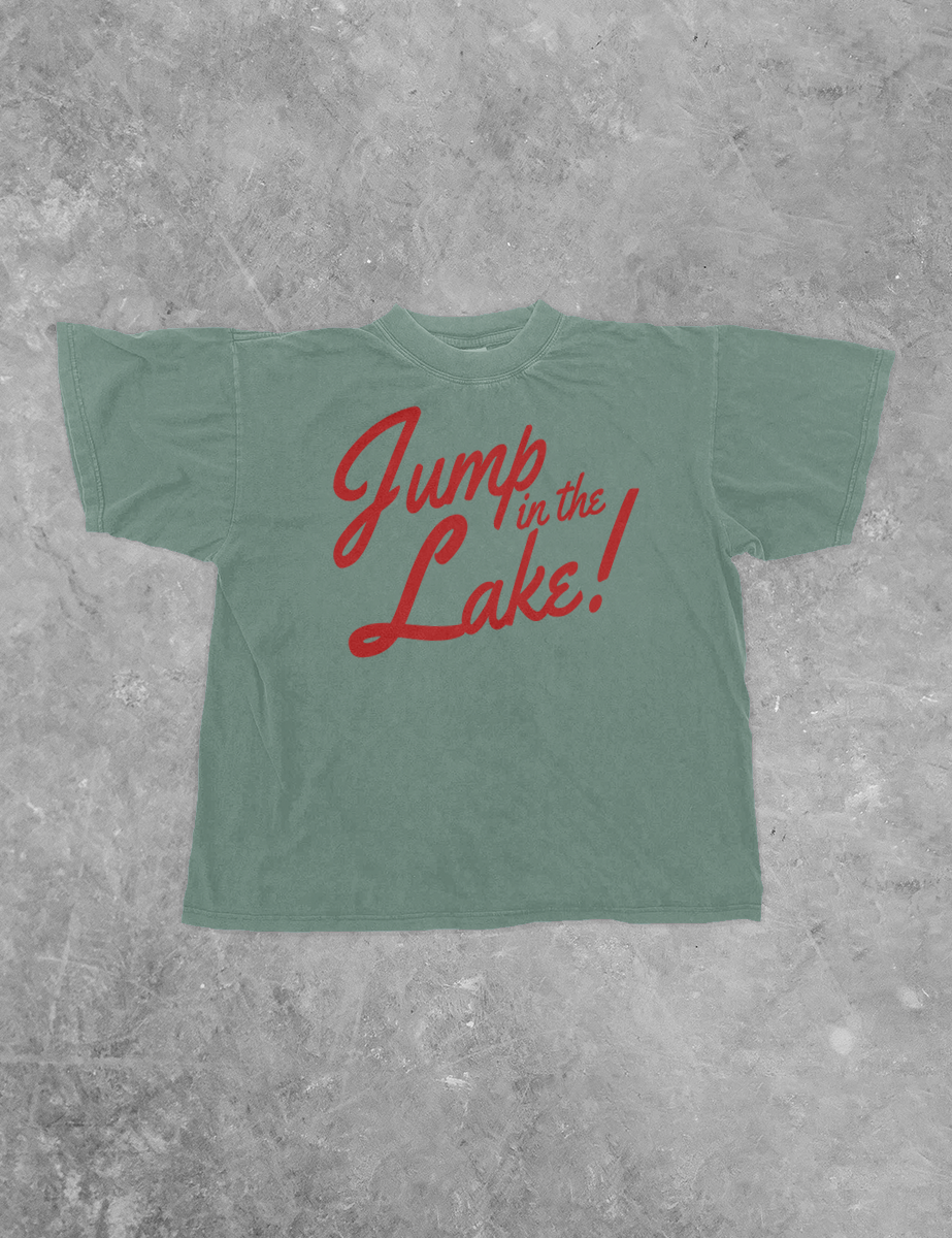 Jump in the Lake, Summer BC Boxy Cotton T-Shirt