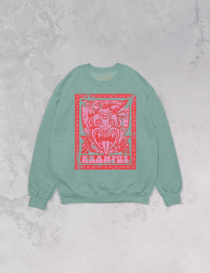 Underground Original Design: Krampus Oversized 90's Sweatshirt