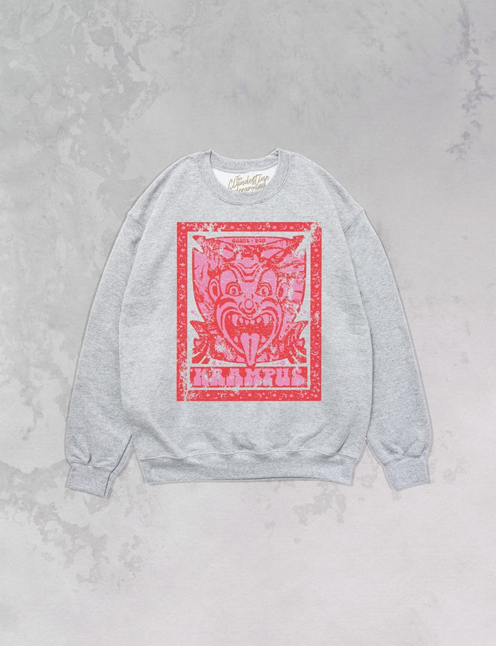 Underground Original Design: Krampus Oversized 90's Sweatshirt