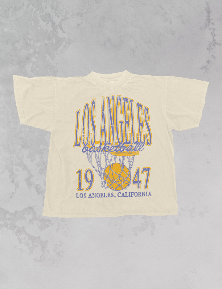 Underground Original Design: 90's Vintage Los Angeles Basketball Oversized TShirt