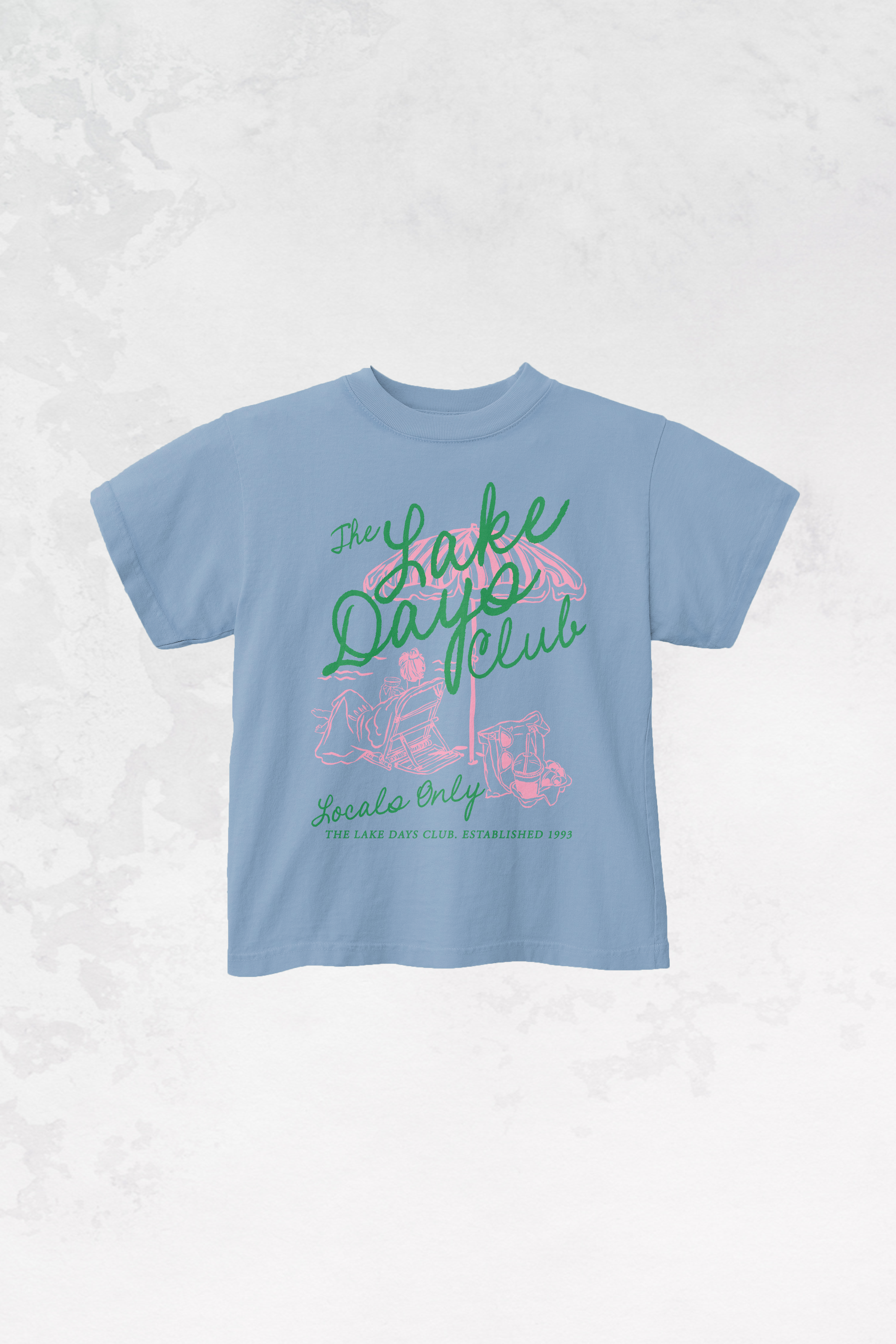 Underground Original Design: * KIDS * The Lake Days Club Oversized Kids T-Shirt