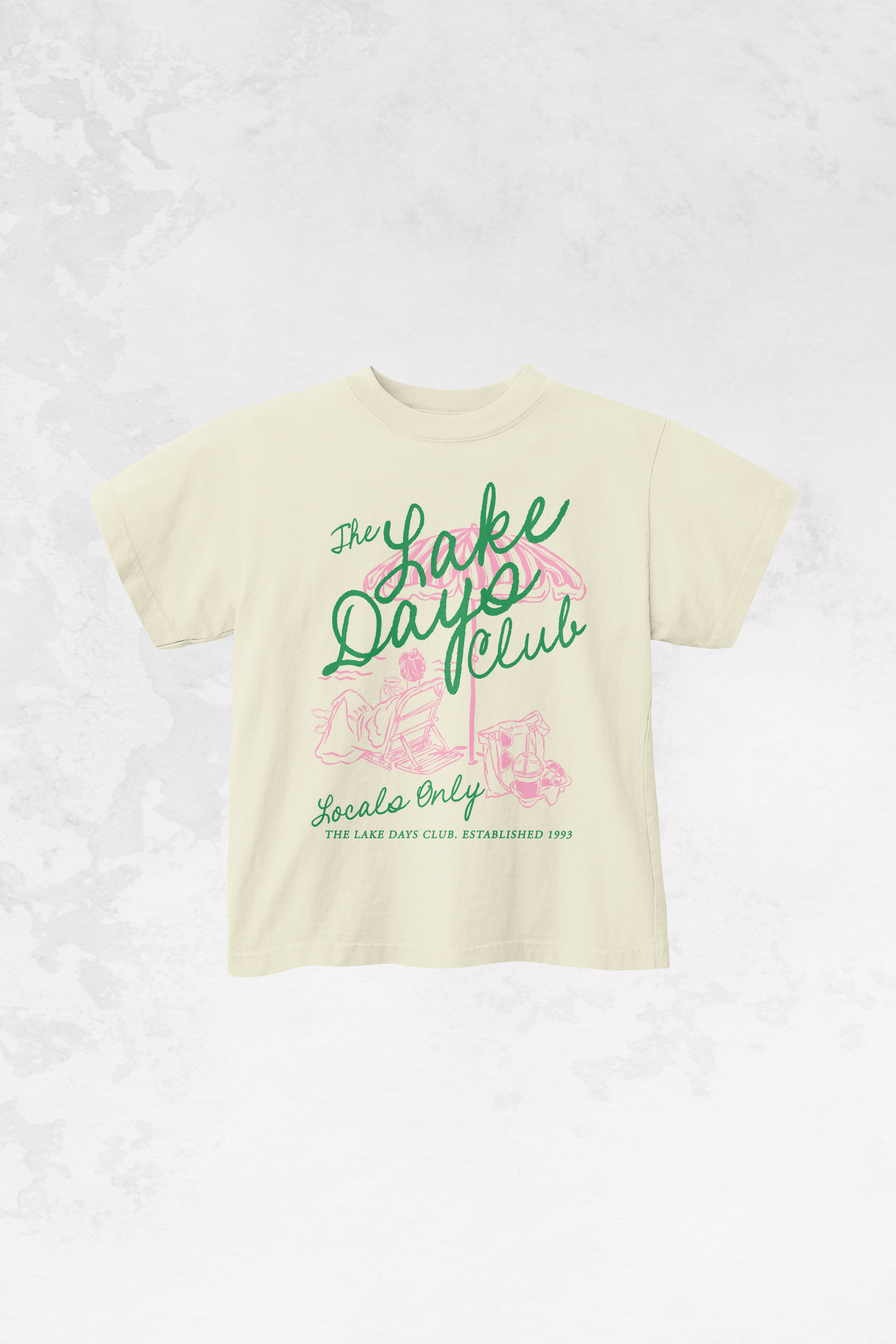 Underground Original Design: * KIDS * The Lake Days Club Oversized Kids T-Shirt