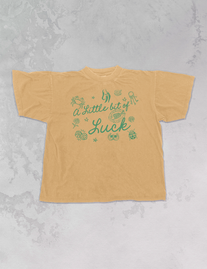 Underground Original Design: A Little Bit of Luck, St. Patty's Day Oversized TShirt