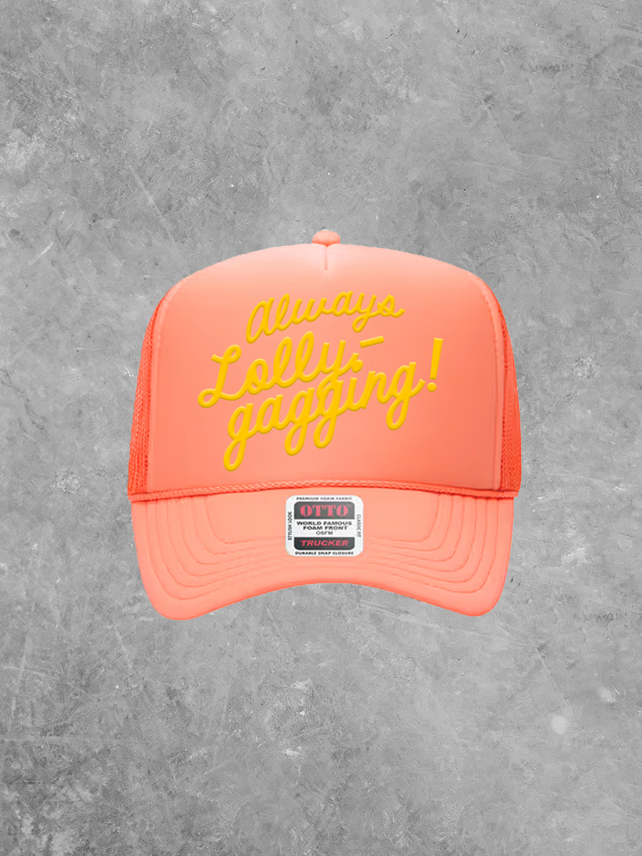 Underground Original Design: Always Lollygagging, PUFF Trucker Hat