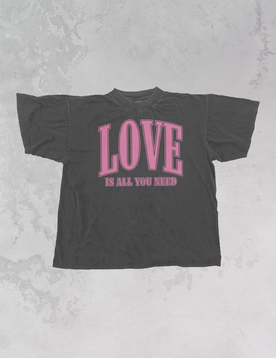 Underground Original Design: Love Is All You Need Oversized TShirt