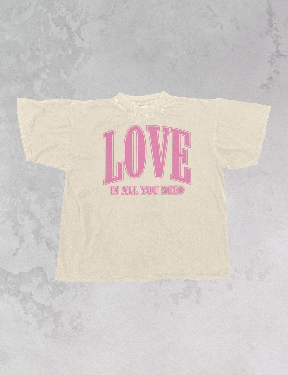 Underground Original Design: Love Is All You Need Oversized TShirt