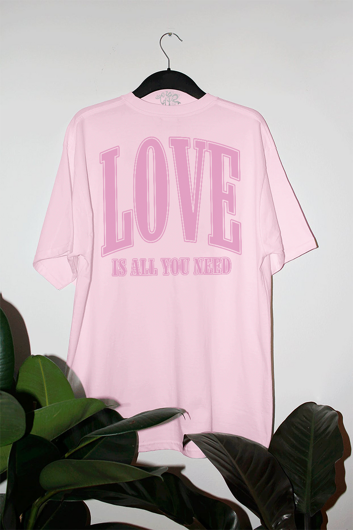 Underground Original Design: Love Is All You Need Oversized TShirt