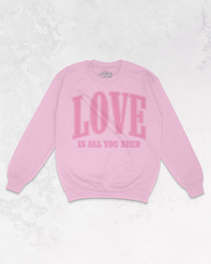 Underground Original Design: Love Is All You Need Oversized 90's Sweatshirt