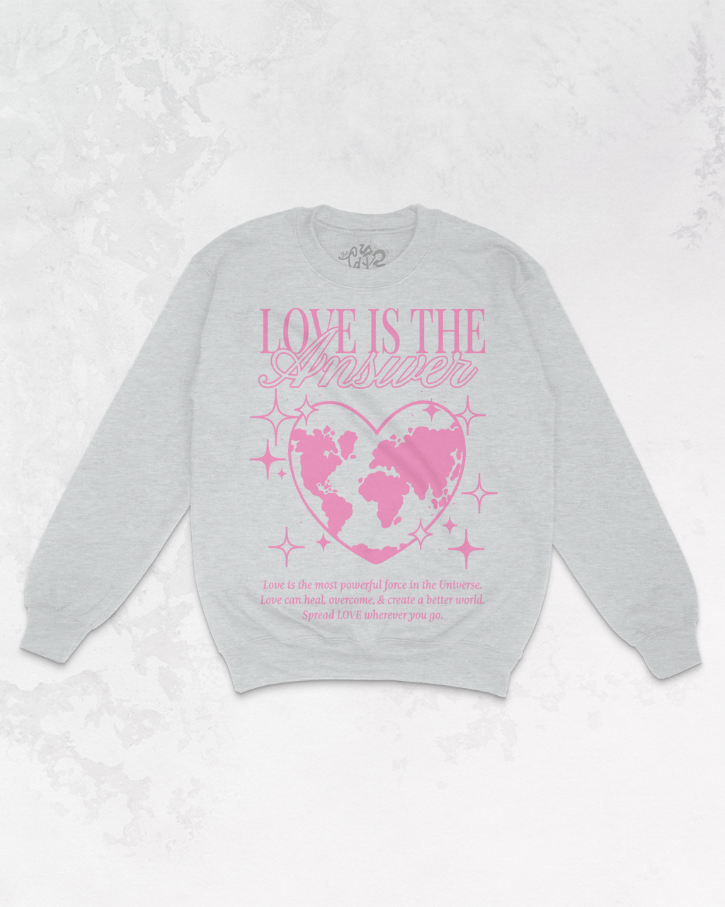 Underground Original Design: Love is the Answer Oversized 90's Sweatshirt