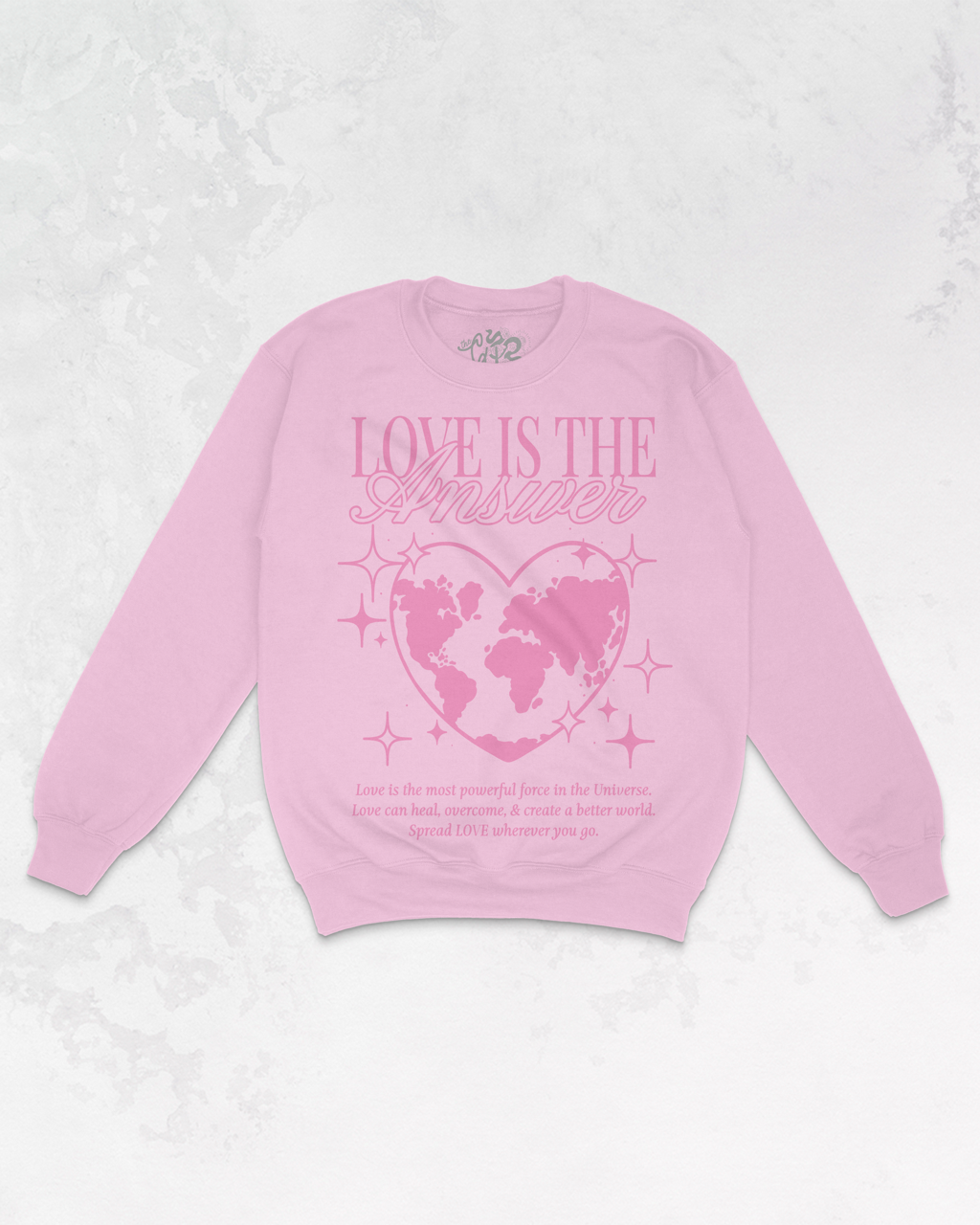 Underground Original Design: Love is the Answer Oversized 90's Sweatshirt