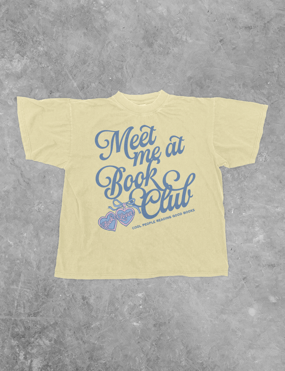 Meet Me at Book Club Bella Canvas Cotton T-Shirt