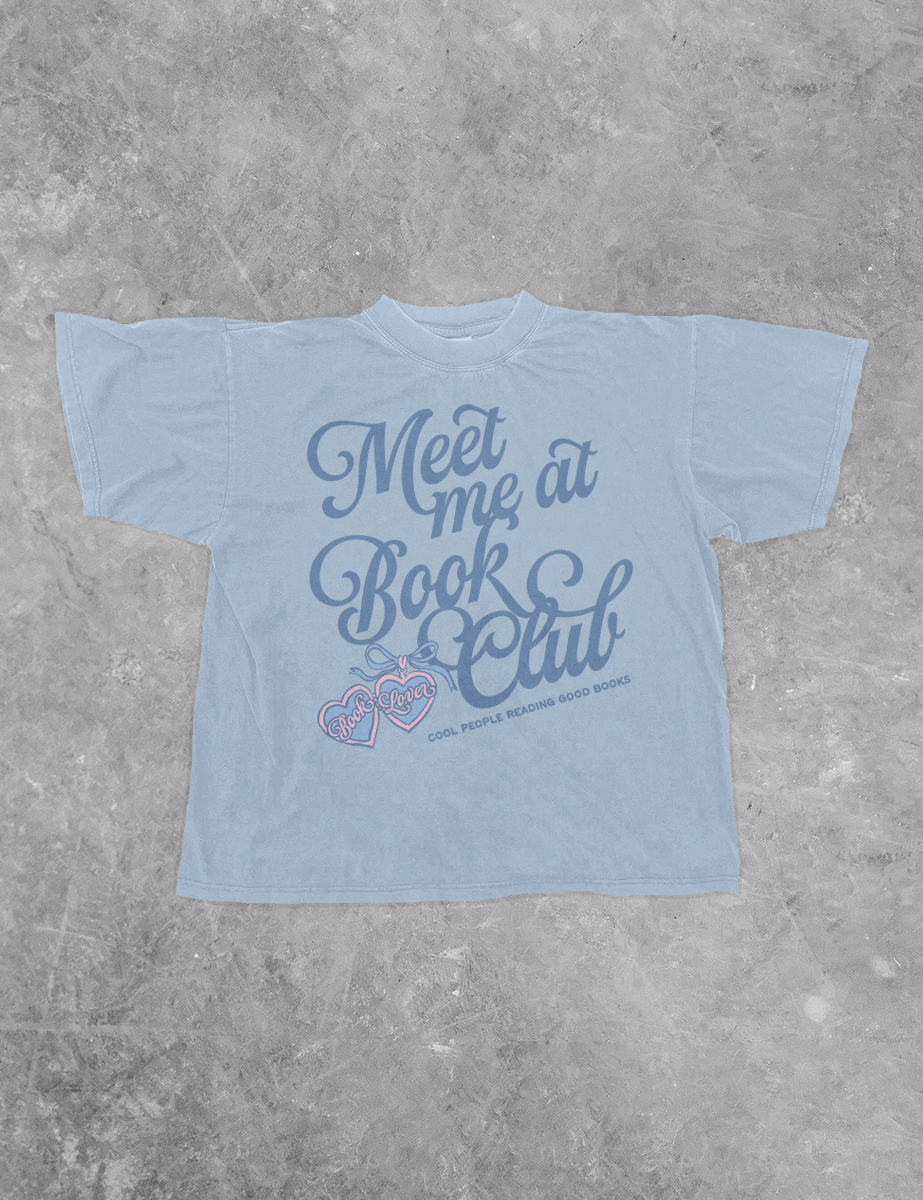 Meet Me at Book Club Bella Canvas Cotton T-Shirt