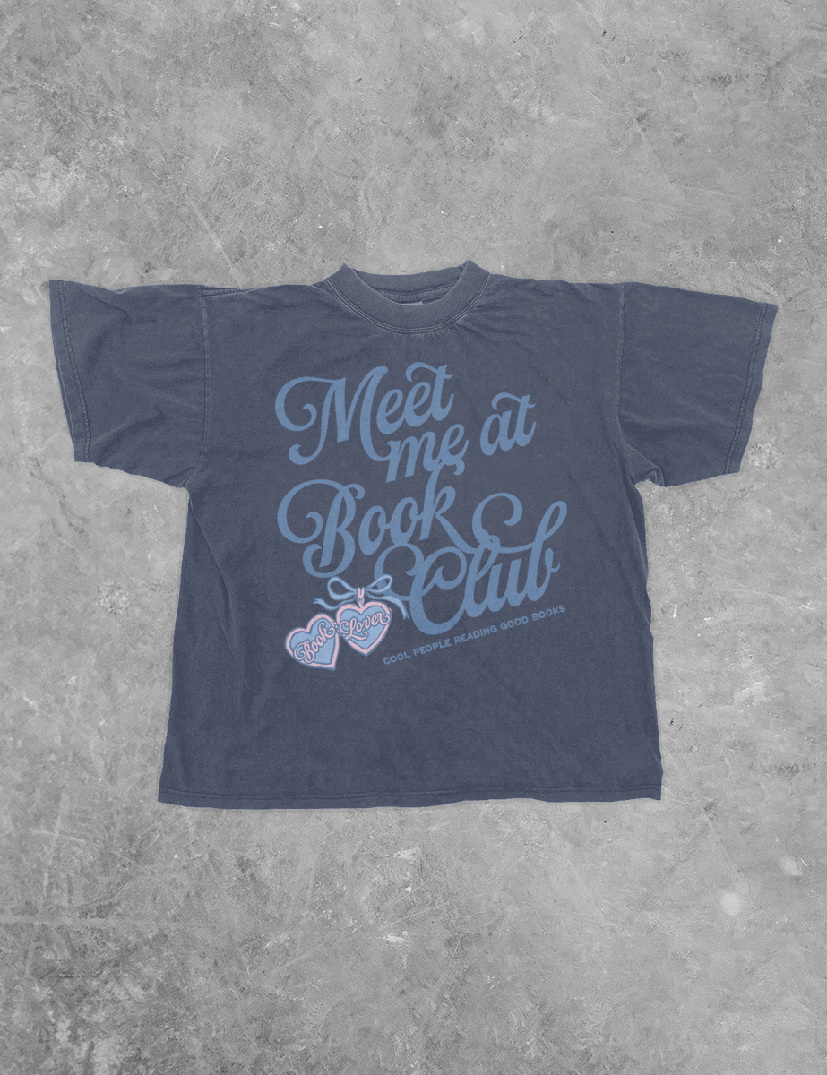 Meet Me at Book Club Bella Canvas Cotton T-Shirt