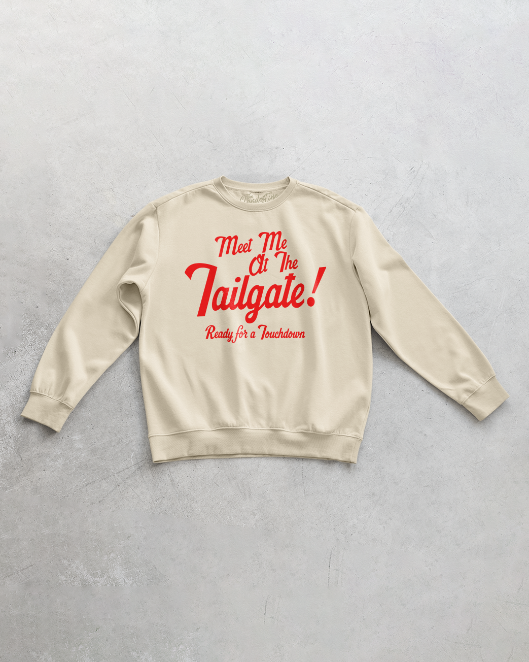 Underground Original Design: Meet Me at the Tailgate!, Oversized 90's Sweatshirt