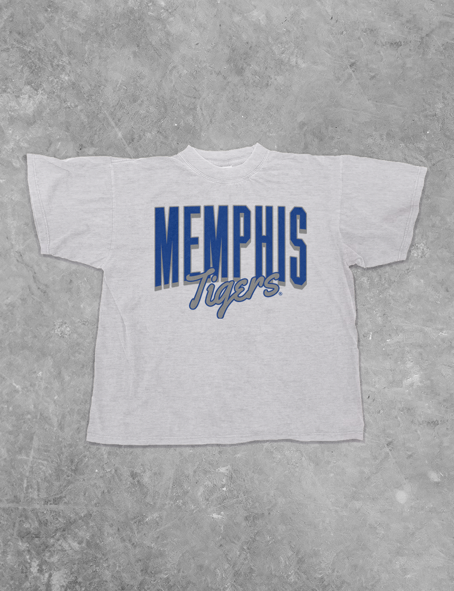 Underground Original Design: Memphis Tigers, Game Day Boxy Cotton TShirt