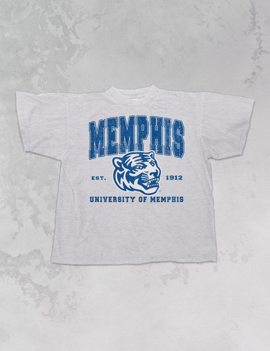 Underground Original Design: 90's Vintage Memphis University Tigers Oversized TShirt