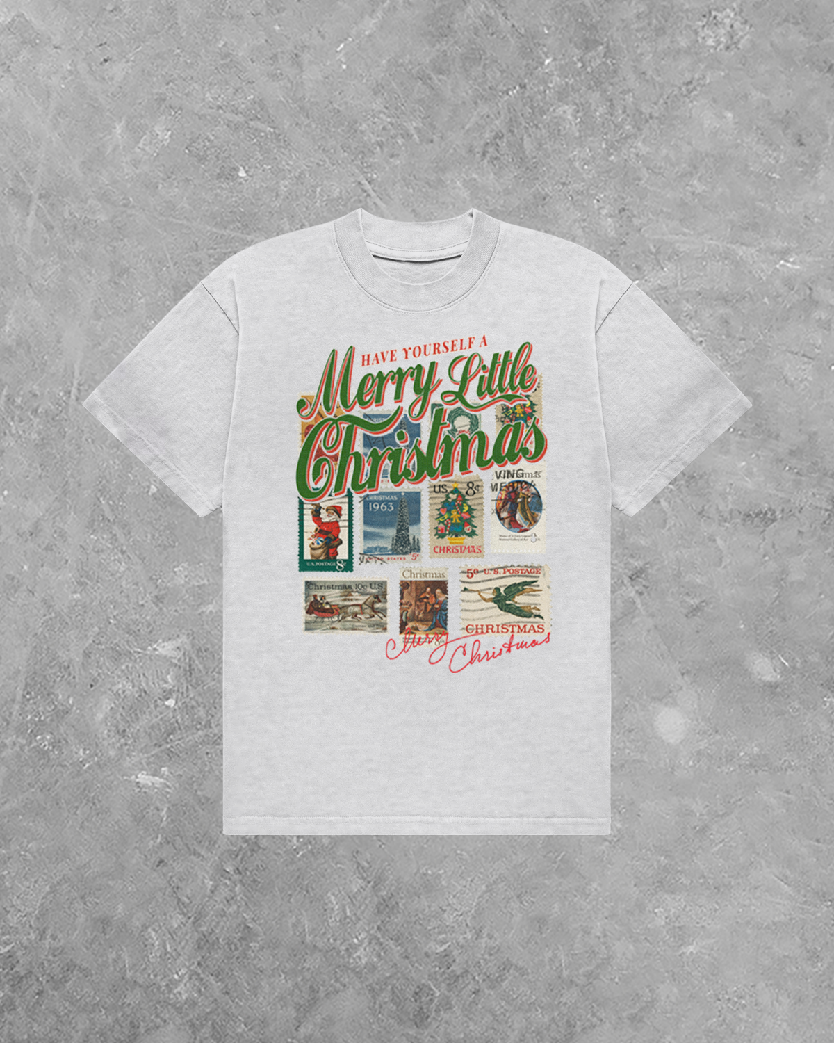 Underground OG: Have a Merry Christmas, Holiday Stamps AA Cotton T-Shirt