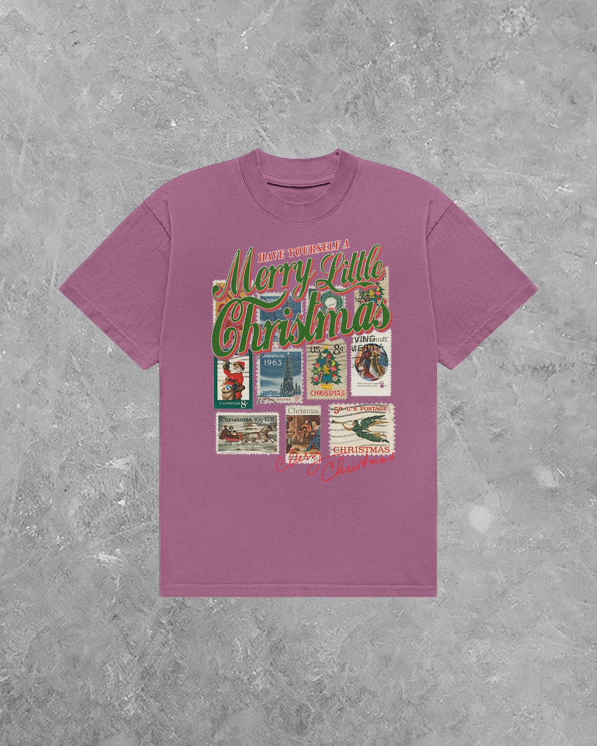 Underground OG: Have a Merry Christmas, Holiday Stamps AA Cotton T-Shirt