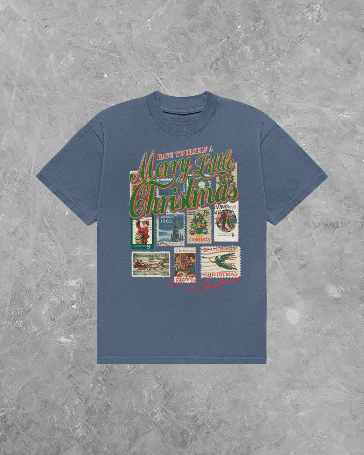 Underground OG: Have a Merry Christmas, Holiday Stamps AA Cotton T-Shirt