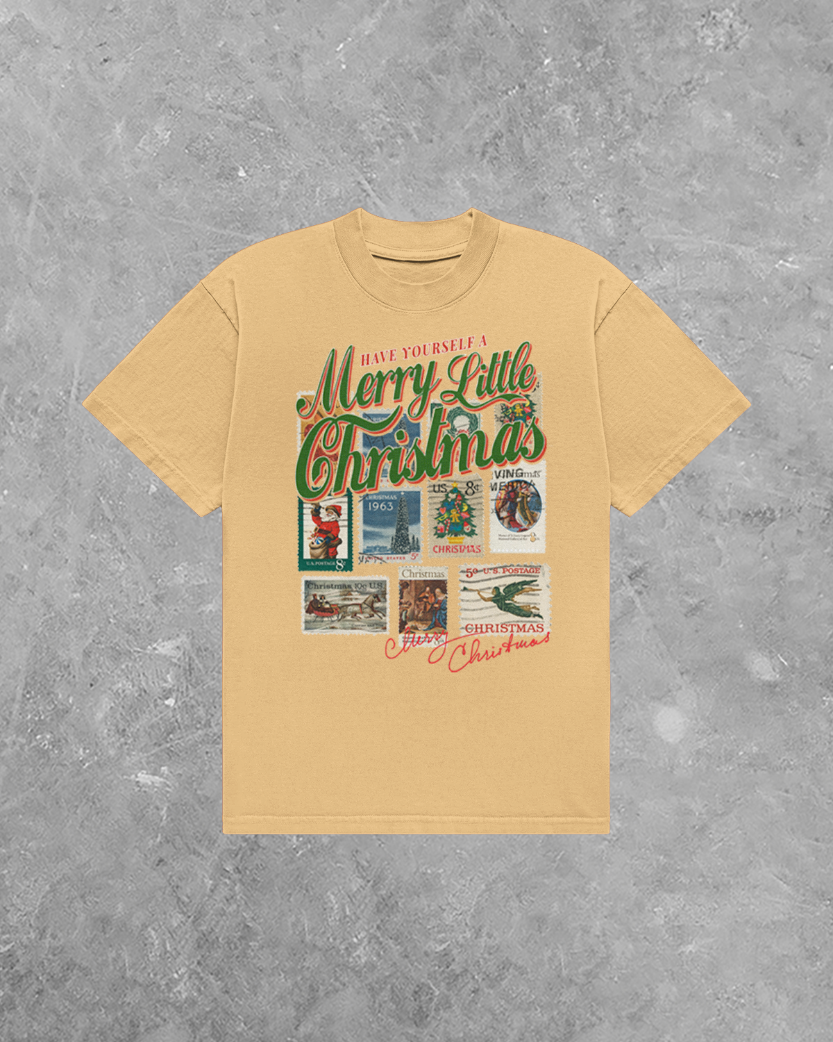 Underground OG: Have a Merry Christmas, Holiday Stamps AA Cotton T-Shirt