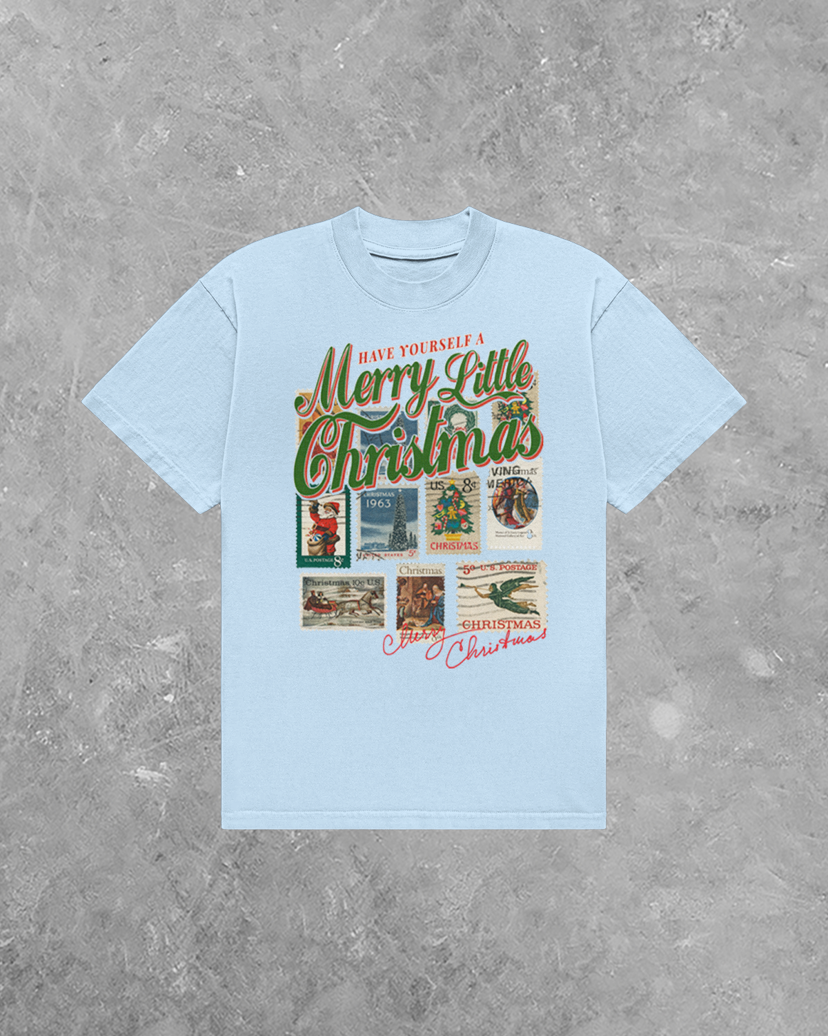 Underground OG: Have a Merry Christmas, Holiday Stamps AA Cotton T-Shirt
