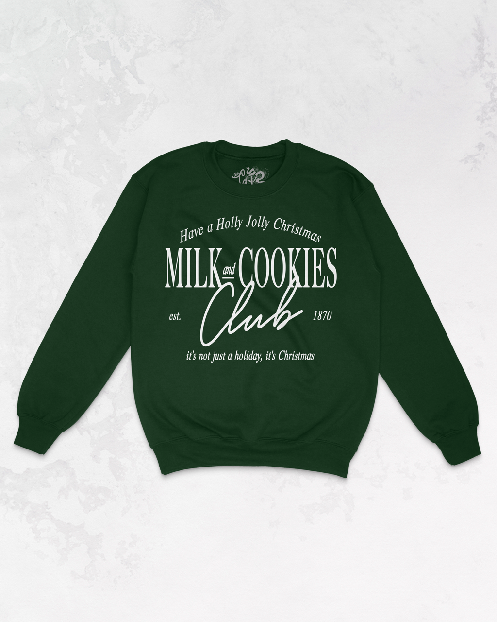 Underground Original Design: Milk & Cookies Club Oversized 90's Sweatshirt