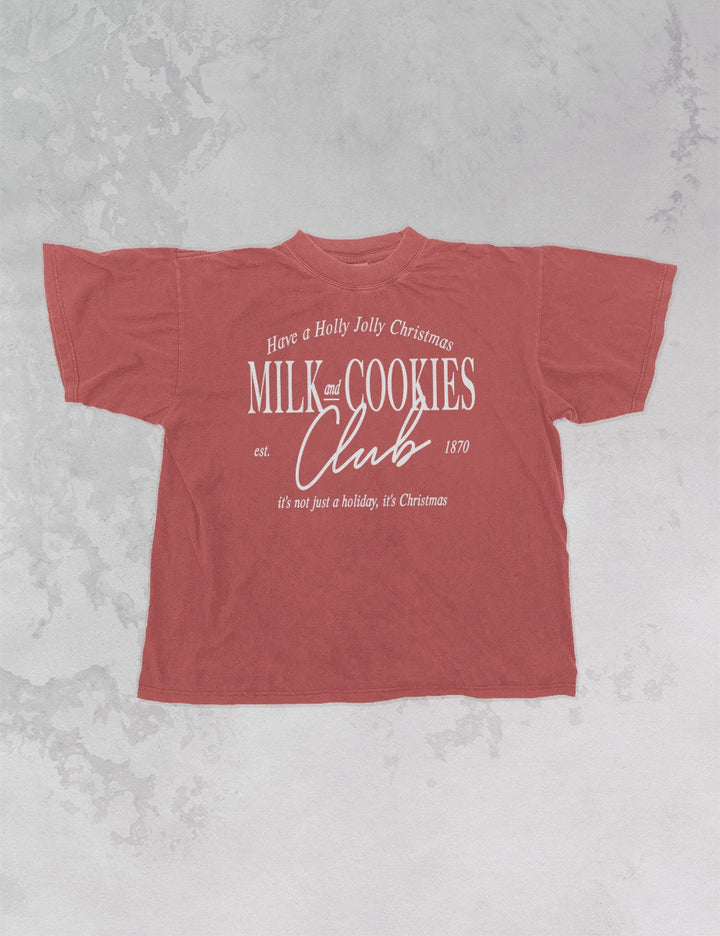 Underground Original Design: Milk & Cookies Club Oversized T-Shirt