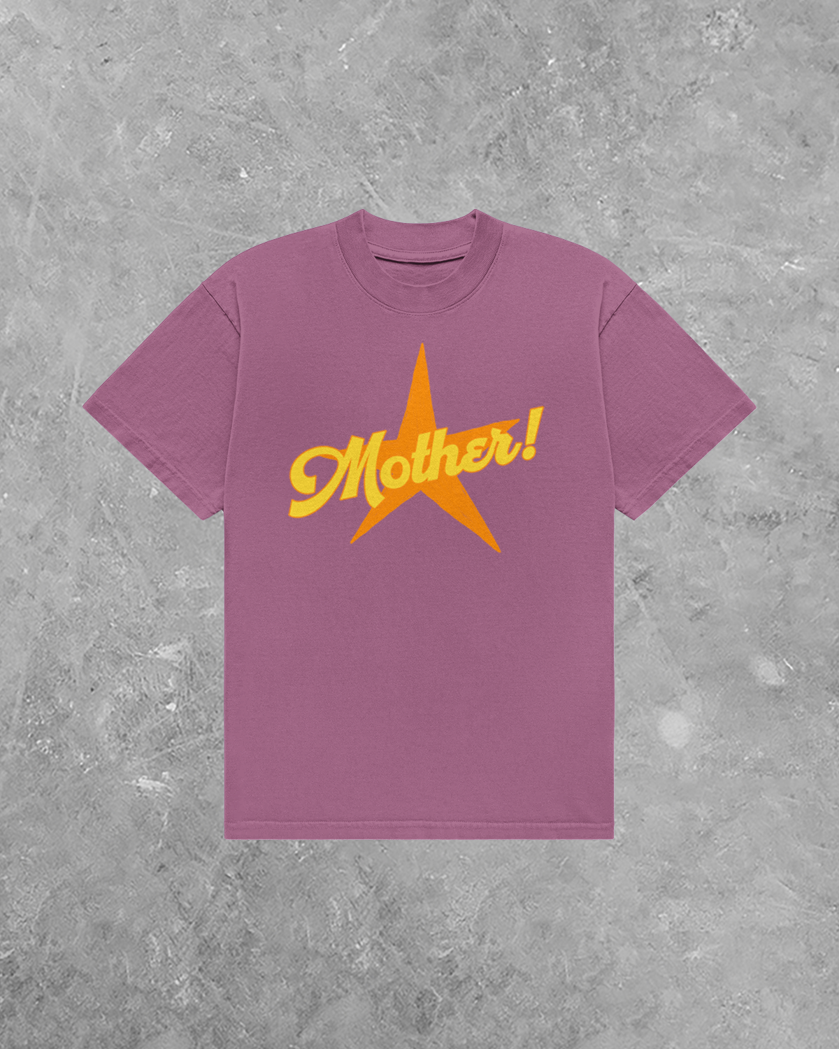 Mother!, Orange Star Detail AA Cotton TShirt
