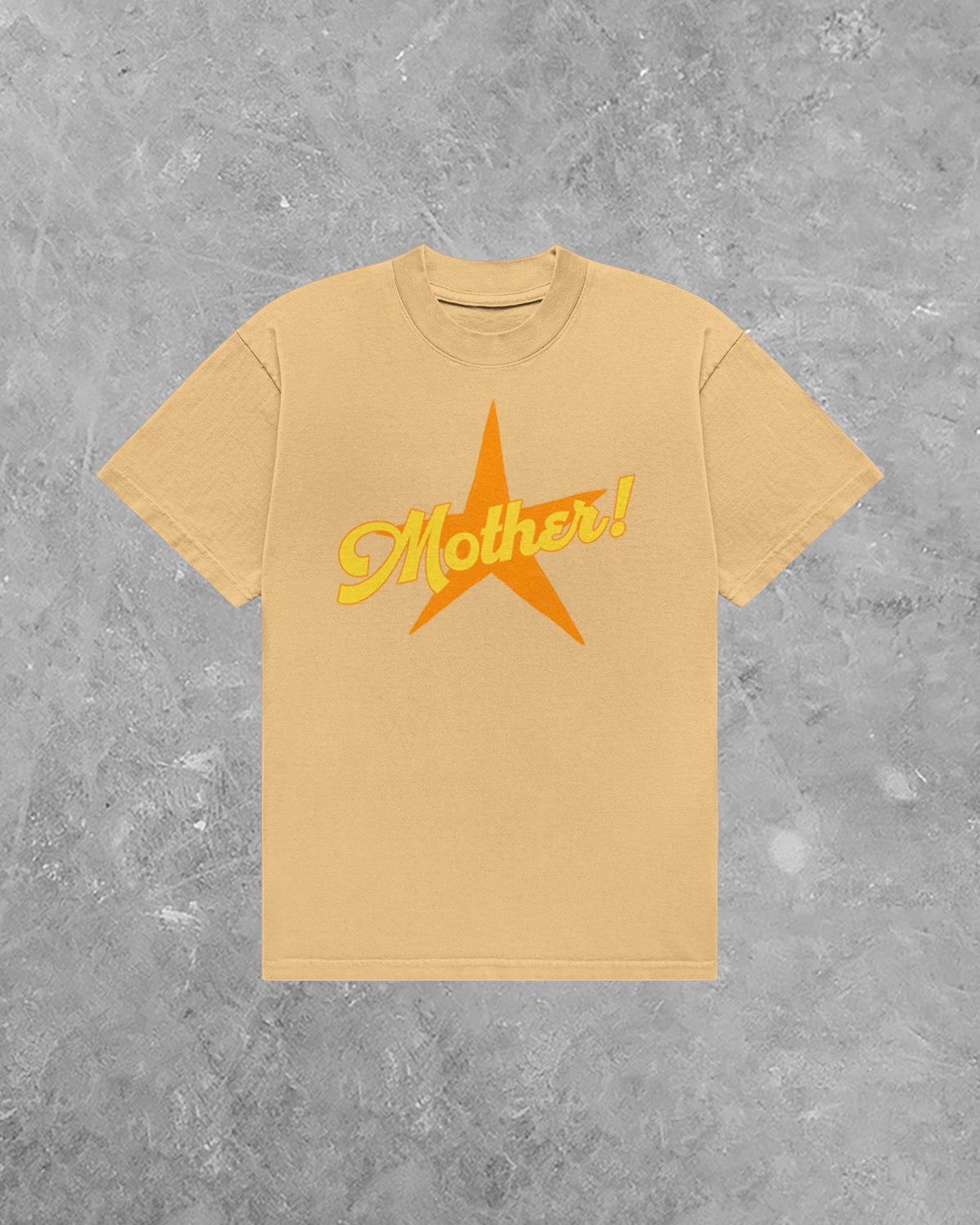 Mother!, Orange Star Detail AA Cotton TShirt