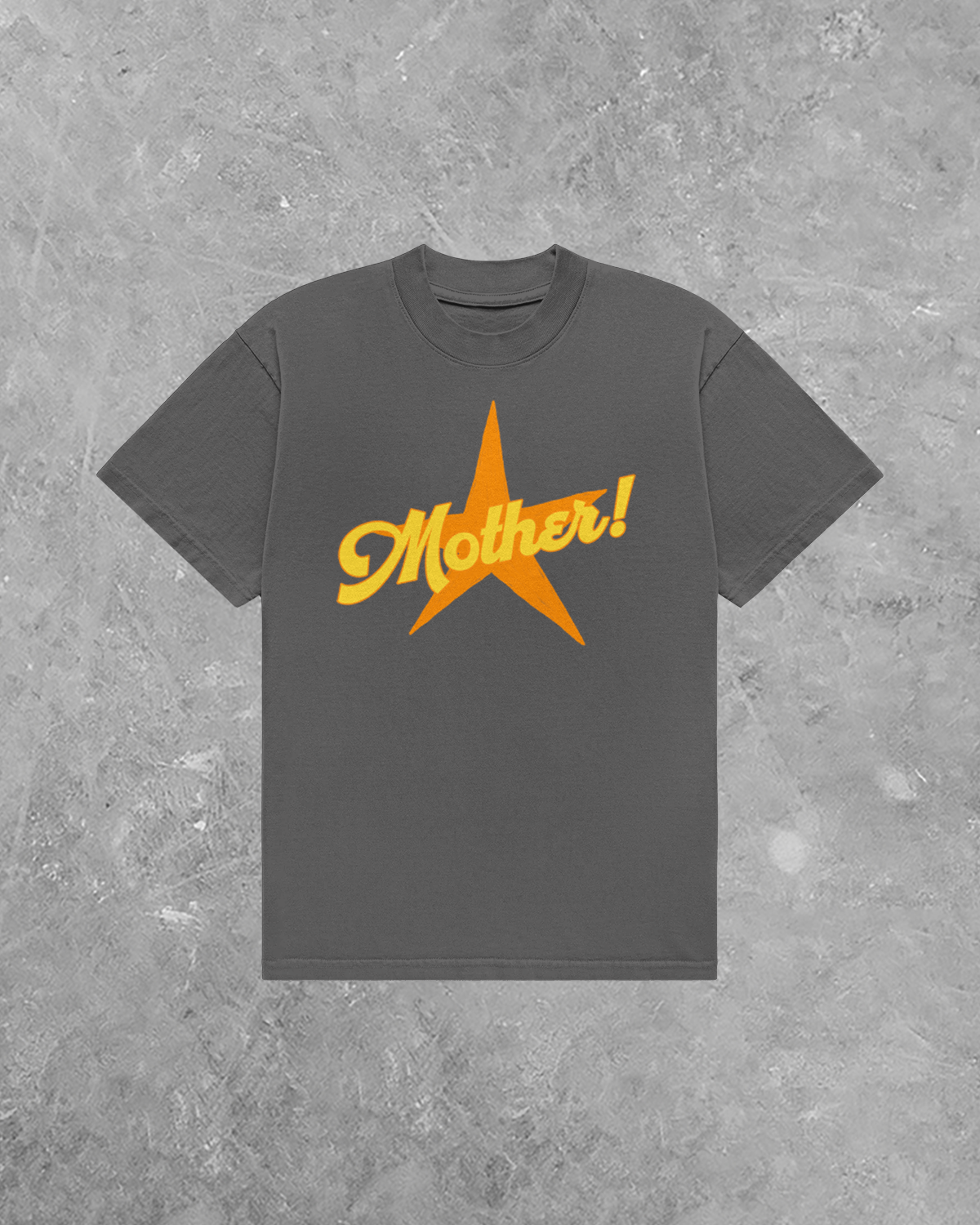 Mother!, Orange Star Detail AA Cotton TShirt
