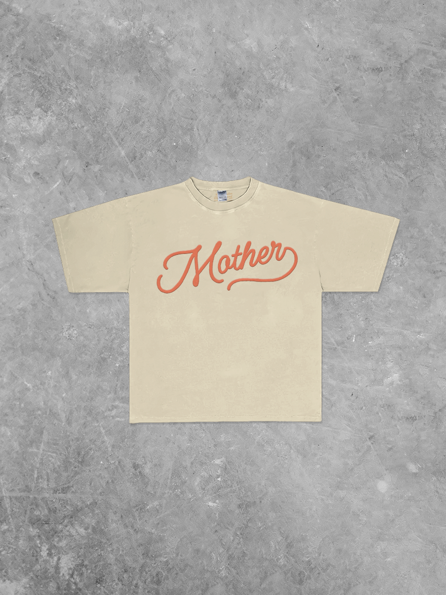 Mother, Script Puff Boxy Oversized T-Shirt