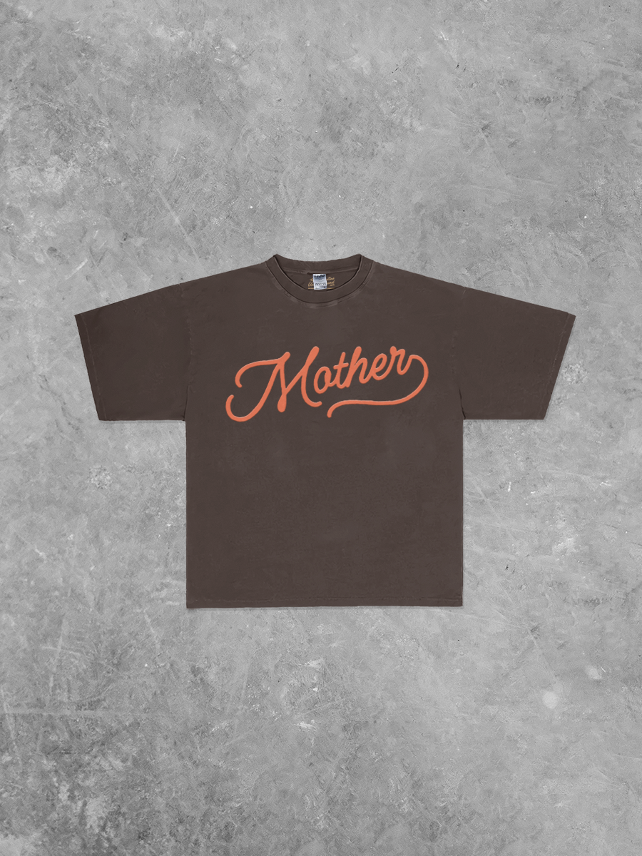 Mother, Script Puff Boxy Oversized T-Shirt
