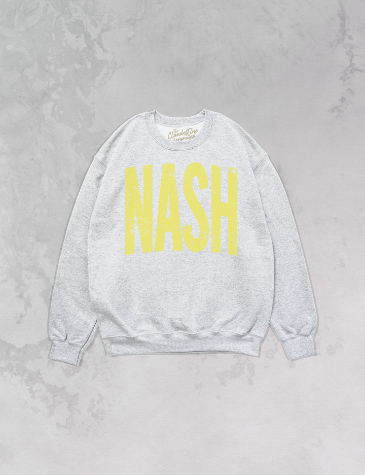 Underground Original Design: NASH | Nashville, Tennessee Oversized 90's Sweatshirt