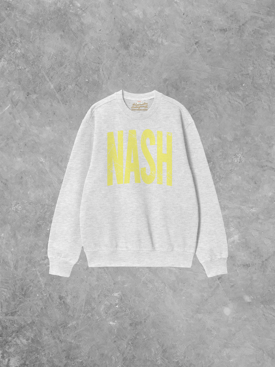 Underground Original Design: NASH | Nashville, Tennessee Boxy Cotton Sweatshirt