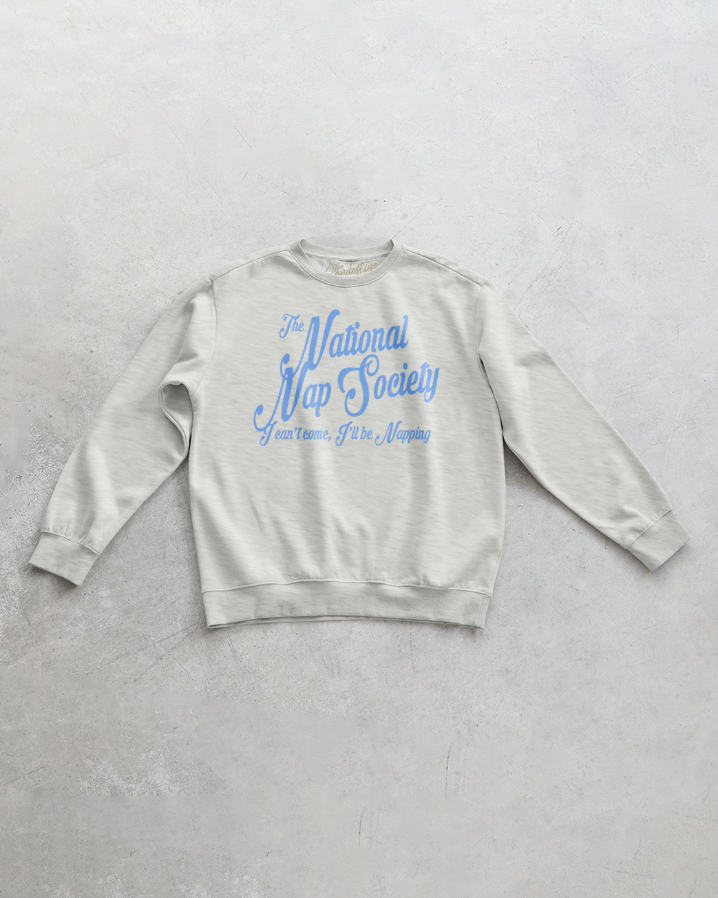 Underground Original Design: National Nap Society Oversized 90's Sweatshirt