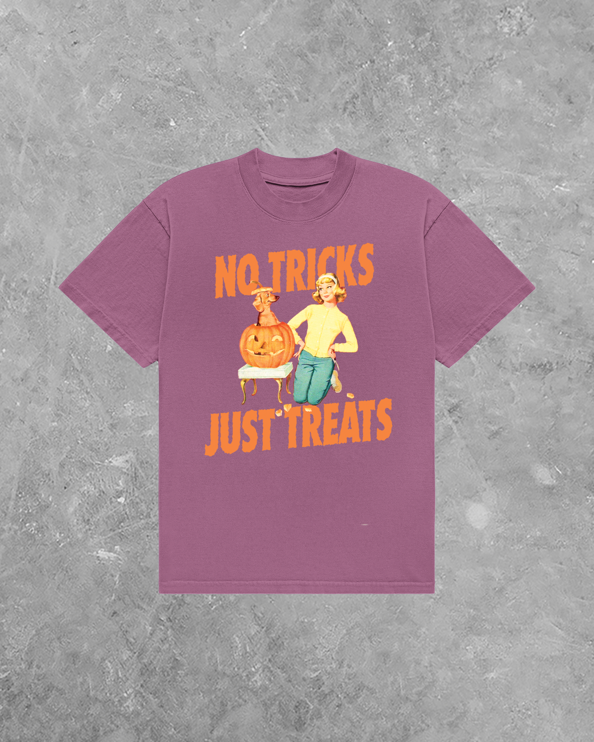 No Tricks Just Treats, AA Cotton T-Shirt