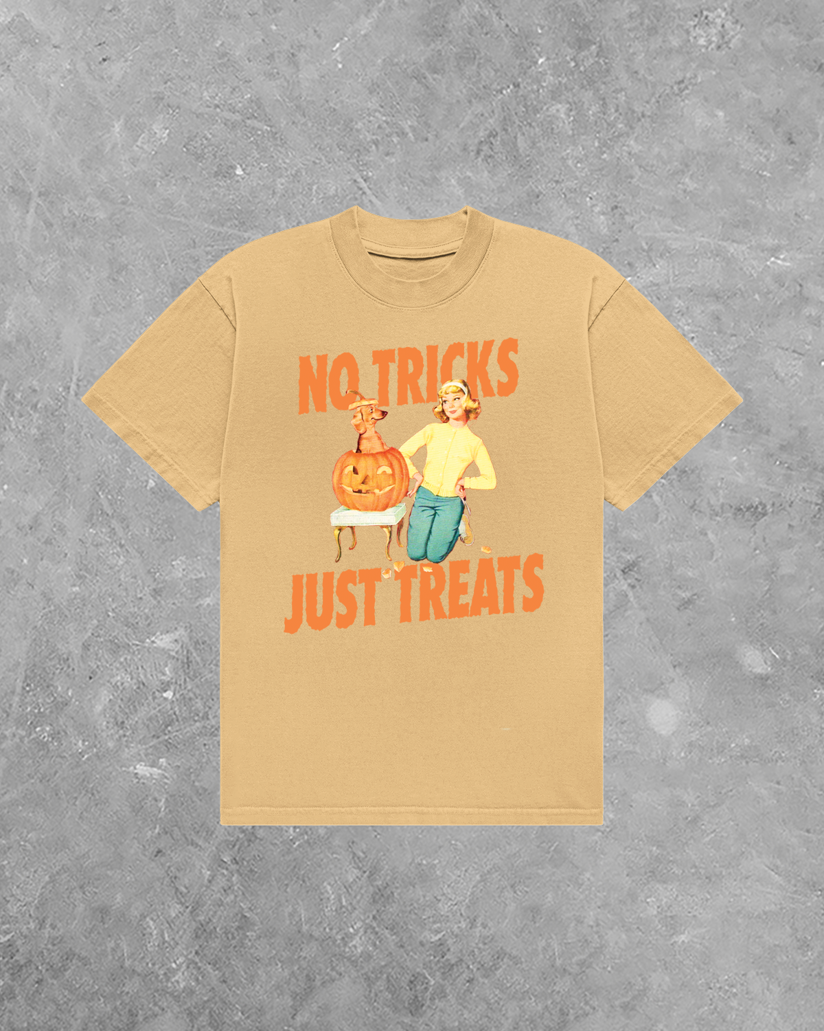 No Tricks Just Treats, AA Cotton T-Shirt