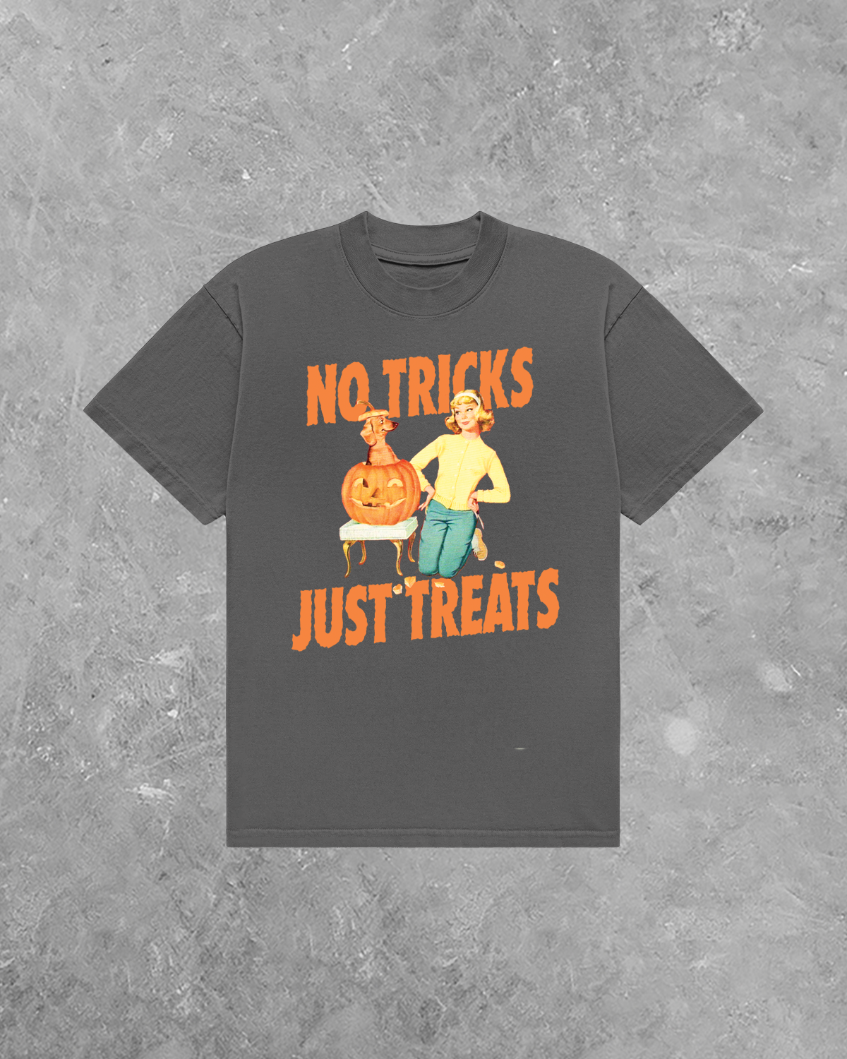 No Tricks Just Treats, AA Cotton T-Shirt